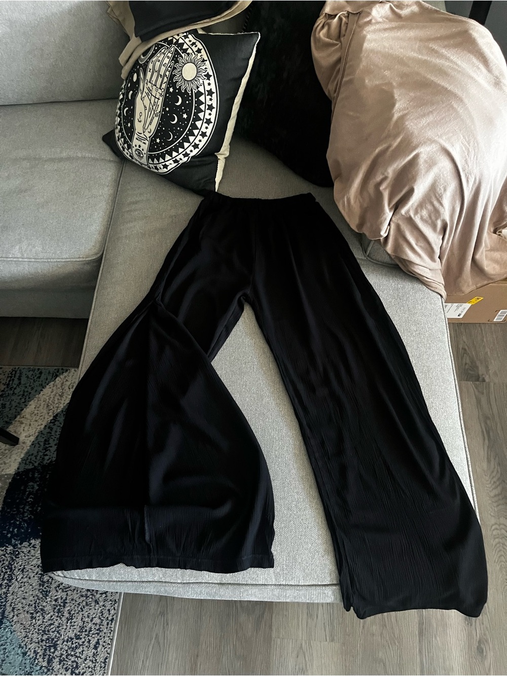NASTY GAL NWOT Split Leg Black Women's Pants
